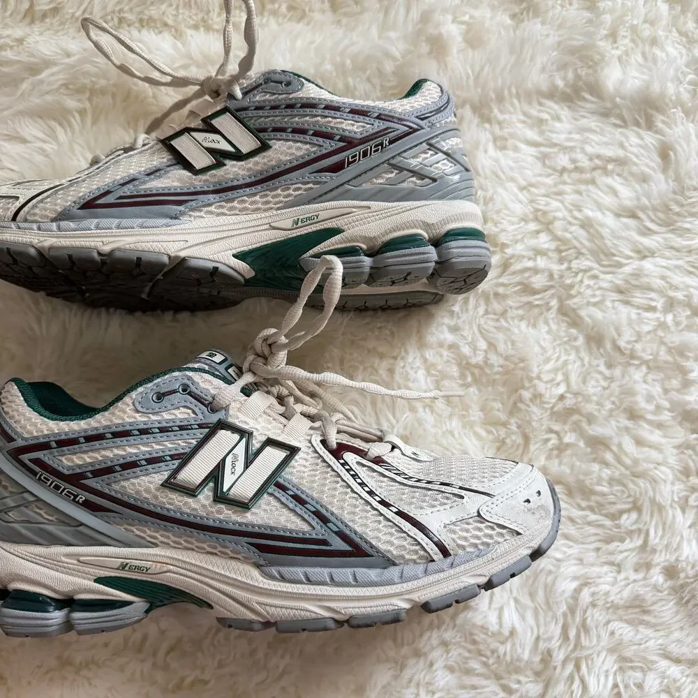 New Balance 1906R Cream Green Sneakers